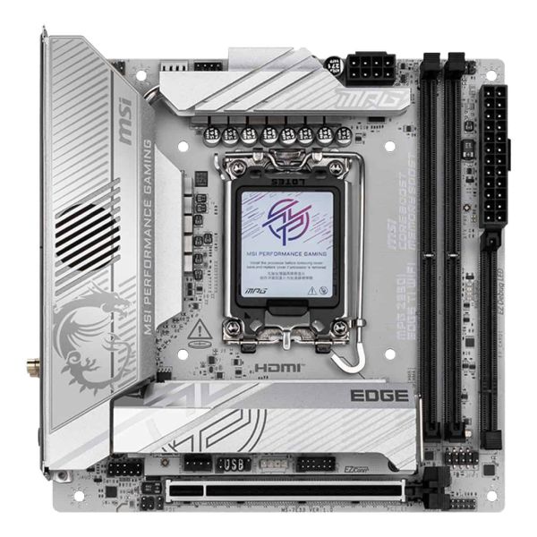 MSI MPG Z890I EDGE TI WIFI moederbord Intel Z890 LGA 1851 (Socket V1) mini ITX