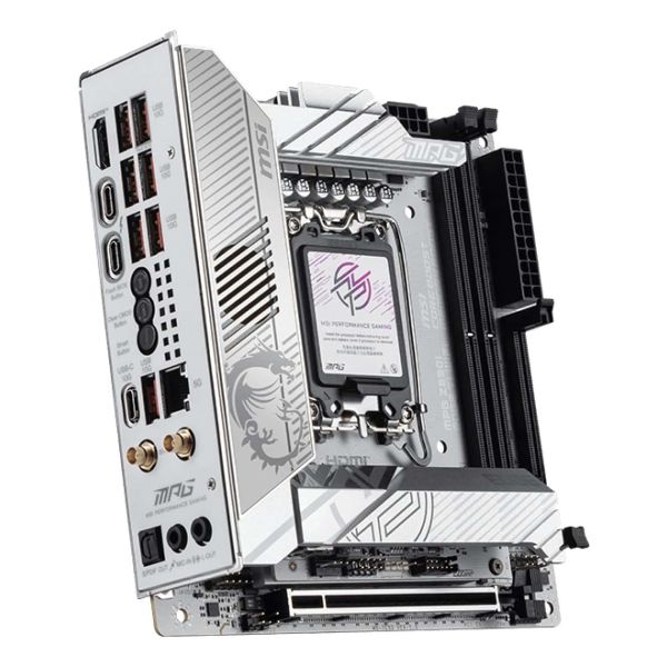 MSI MPG Z890I EDGE TI WIFI moederbord Intel Z890 LGA 1851 (Socket V1) mini ITX