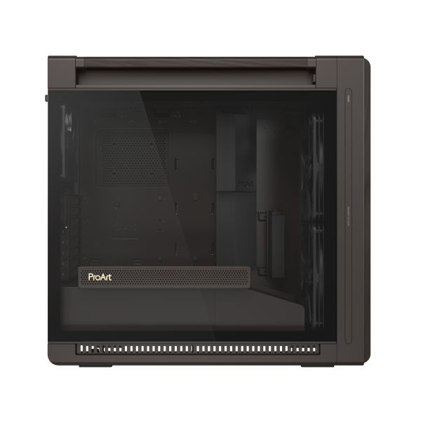ASUS ProArt PA602 Wood Edition Retro Brown - Tempered Glass Panel Midi Tower Bruin (90DC00J8-B09000)