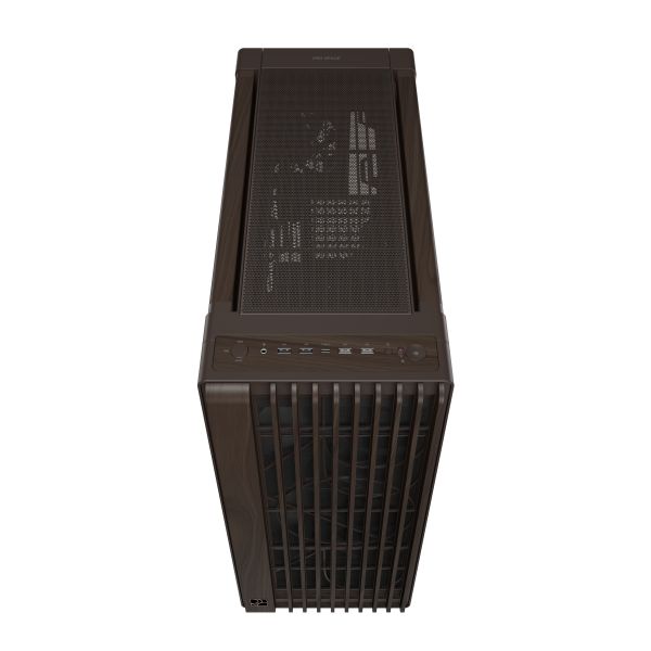 ASUS ProArt PA602 Wood Edition Retro Brown - Metal Panel Midi Tower Bruin (90DC00J8-B09010)
