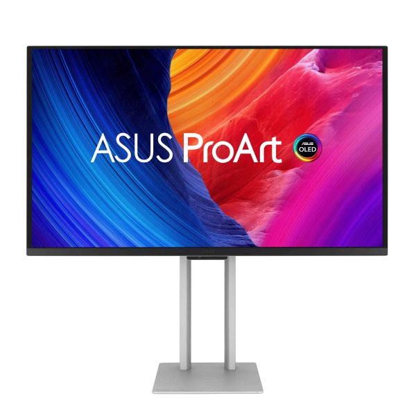 ASUS ProArt OLED PA27UCDMR computer monitor 67,3 cm (26.5") 3840 x 2160 Pixels 4K Ultra HD LED Zilver (90LM04NE-B01K71)