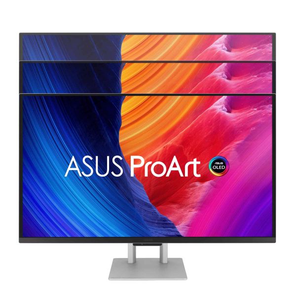 ASUS ProArt OLED PA27UCDMR computer monitor 67,3 cm (26.5") 3840 x 2160 Pixels 4K Ultra HD LED Zilver (90LM04NE-B01K71)