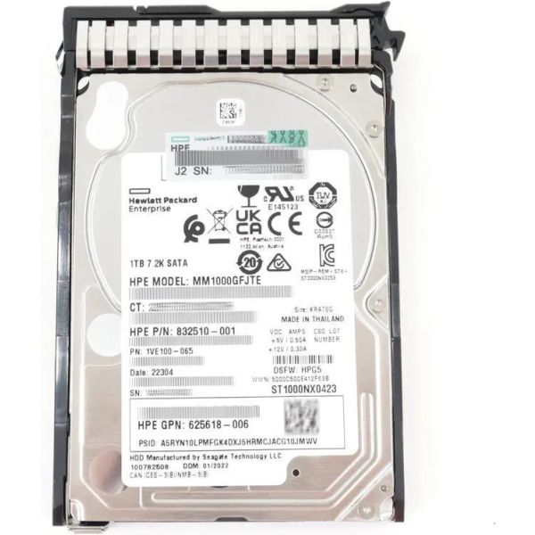 HP 1TB SATA hard drive (832510-001)