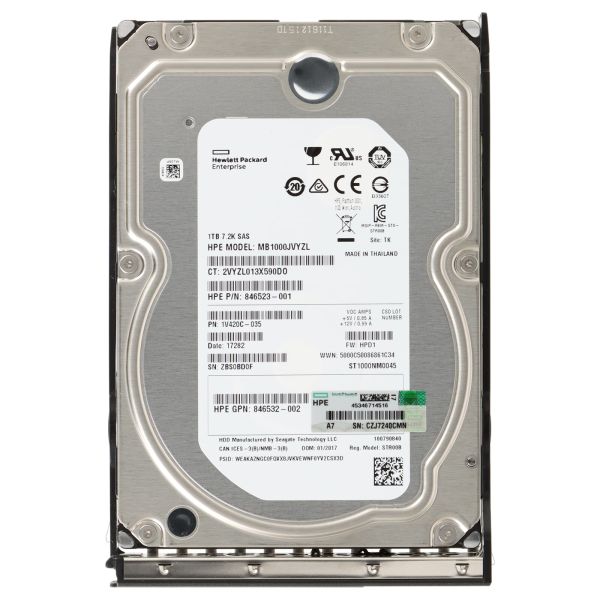 HP SPS-DRV HD 1TB 12G 7.2K 3.5 SAS MDL LP (846613-001)