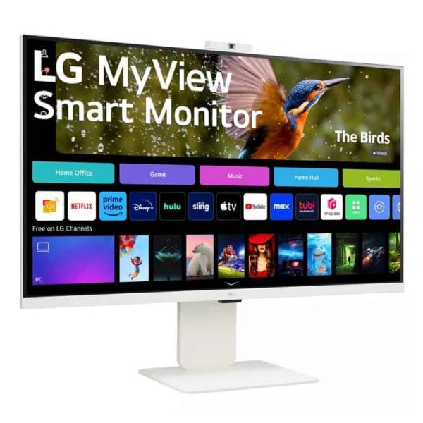 LG MyView Smart computer monitor 80 cm (31.5") 3840 x 2160 Pixels 4K Ultra HD LCD Wit (32SR85U-W)