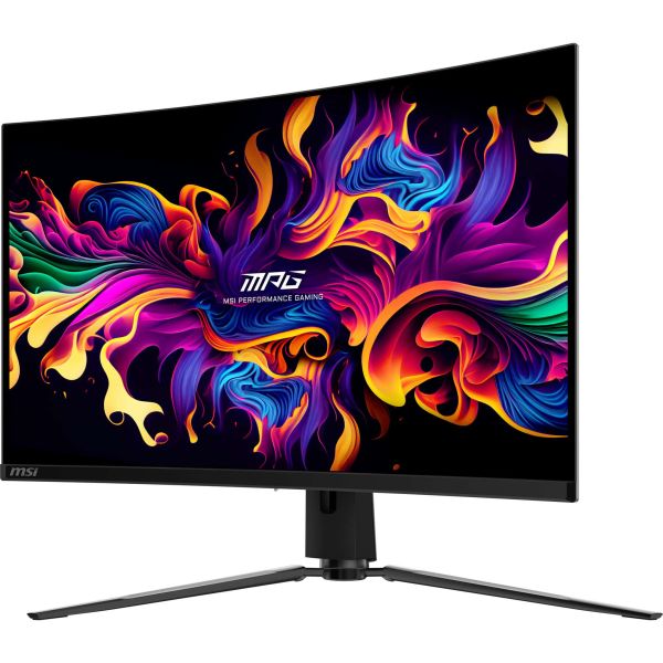 MSI MPG 321CURXDE QD-OLED computer monitor 80 cm (31.5") 3840 x 2160 Pixels 4K Ultra HD Zwart (9S6-3DD64T-012)
