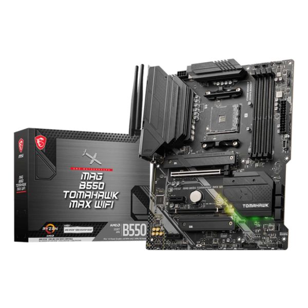 MSI MAG B550 TOMAHAWK MAX WIFI AMD B550 Socket AM4 ATX (MAG B550 TOMAHAWK MAX WIFI)