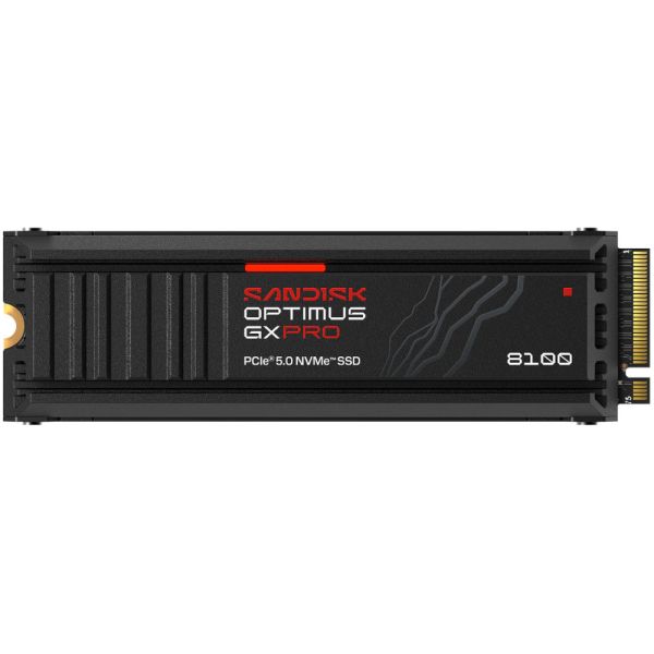 SanDisk Optimus GXPRO 8100 PCIe 5.0 NVMe SSD (SDSP82800TAH-000E0)