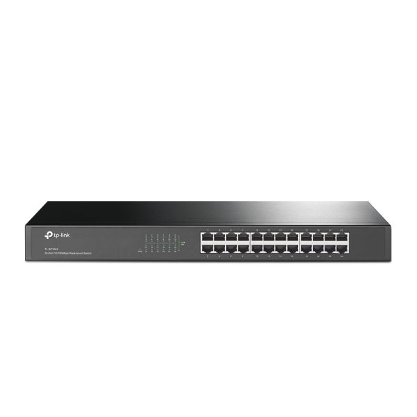 TP-Link TL-SF1024 Unmanaged Fast Ethernet (10/100) 1U Grijs (SF1024)