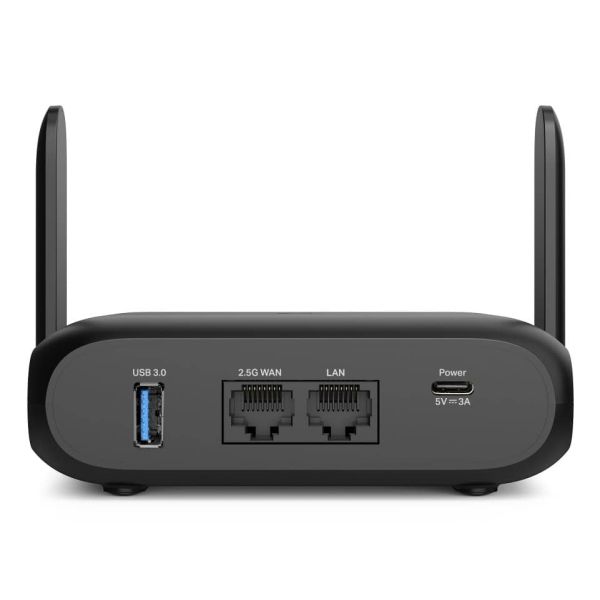 TP-Link BE3600 Wi-Fi 7 draadloze router 2.5 Gigabit Ethernet Dual-band (2.4 GHz / 5 GHz) Zwart (TL-WR3602BE)