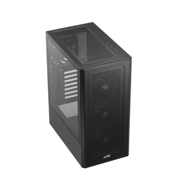 XPG VALOR MESH Midi Tower Zwart (75261056)