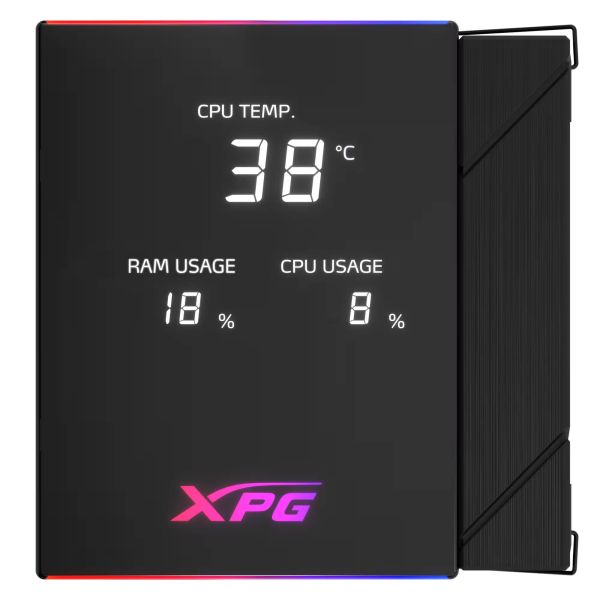 XPG MAESTRO PLUS 62DA Processor Luchtkoeler 12 cm Zwart (75261752)