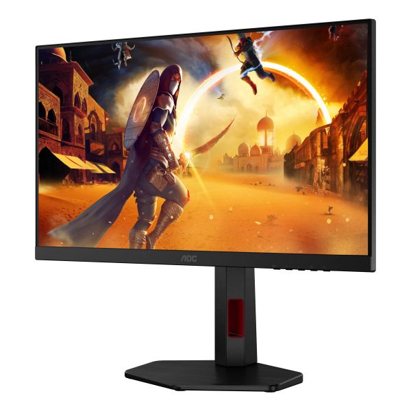 AOC G4 24G4ZR computer monitor 60,5 cm (23.8") 1920 x 1080 Pixels Full HD LED Zwart, Rood (24G4ZR)