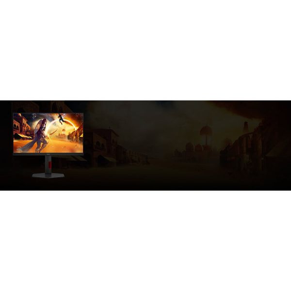 AOC G4 24G4ZR computer monitor 60,5 cm (23.8") 1920 x 1080 Pixels Full HD LED Zwart, Rood (24G4ZR)