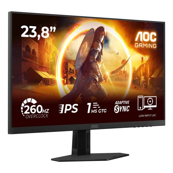 AOC G4 24G4ZRE computer monitor 60,5 cm (23.8") 1920 x 1080 Pixels Full HD LED Zwart, Rood (24G4ZRE)