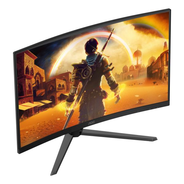 AOC G4 C32G42ZE computer monitor 80 cm (31.5") 1920 x 1080 Pixels Full HD LED Zwart, Rood (C32G42ZE) AOC G4 C32G42ZE computer monitor 80 cm (31.5") 1920 x 1080 Pixels Full HD LED Zwart, Rood (C32G42ZE)