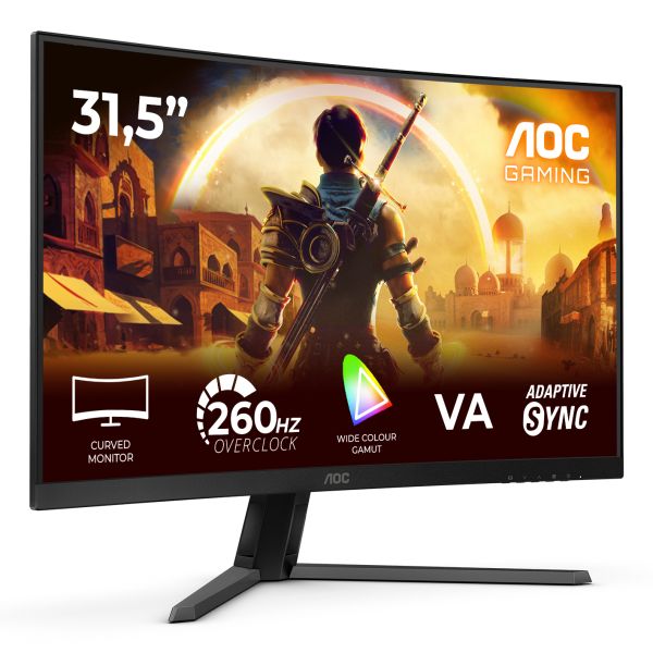 AOC G4 C32G42ZE computer monitor 80 cm (31.5") 1920 x 1080 Pixels Full HD LED Zwart, Rood (C32G42ZE) AOC G4 C32G42ZE computer monitor 80 cm (31.5") 1920 x 1080 Pixels Full HD LED Zwart, Rood (C32G42ZE)