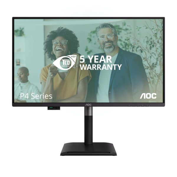 AOC Q27P4CV computer monitor 68,6 cm (27") 2560 x 1440 Pixels Quad HD LED Zwart (Q27P4CV)