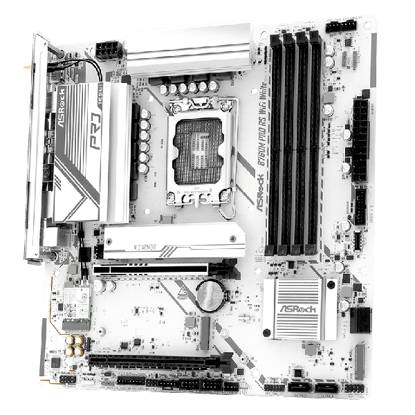 ASRock B760M Pro RS Intel B760 LGA1700 Micro-ATX (B760M PRO RS)