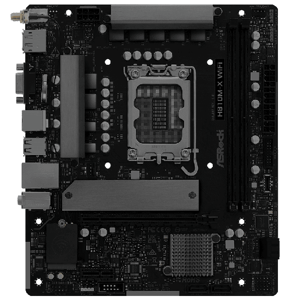 ASRock H810M-H Micro ATX Moederbord LGA1851 (H810M-H)