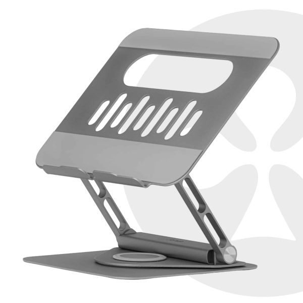 CLUB3D Verstelbare aluminium laptopstandaard met USB-C®-hub (CSV-2554)