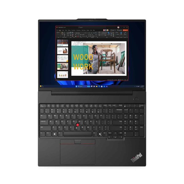 Lenovo ThinkPad E16 Gen 2 (Intel) Intel Core Ultra 5 125U Laptop 40,6 cm (16") WUXGA 16 GB DDR5-SDRAM 512 GB SSD Wi-Fi 6E (802.11ax) Windows 11 Pro Engels Zwart (21MA0095MH)