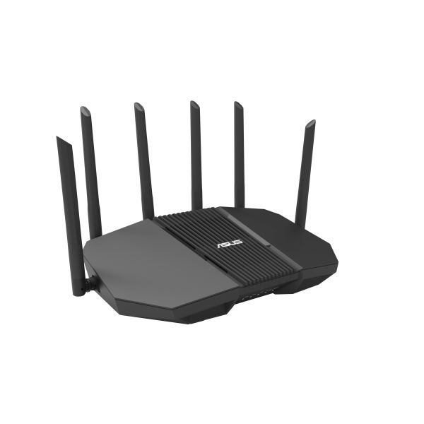 ASUS RT-BE90U BE9400 AiMesh draadloze router 2.5 Gigabit Ethernet Tri-band (2,4 GHz / 5 GHz / 6 GHz) Zwart (90IG0A30-MO9C10)