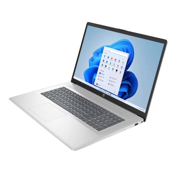 HP 17-cn4255nd Core 5-120U/17.3 FHD 16GB DDR4 1DM 3200 512GB PCIe QWERTY Intel Core 5 Laptop 43,9 cm (17.3") Full HD DDR4-SDRAM SSD Wi-Fi 6 (802.11ax) Windows 11 Home Zilver (D01K3EA#ABH)