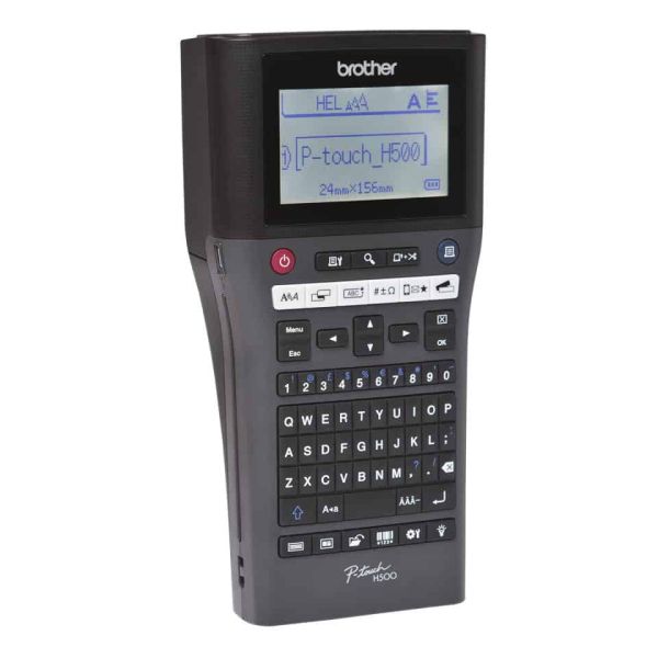 Brother PT-H500 labelprinter 180 x 180 DPI 30 mm/sec Bedraad TZe QWERTY (PTH500YJ1)