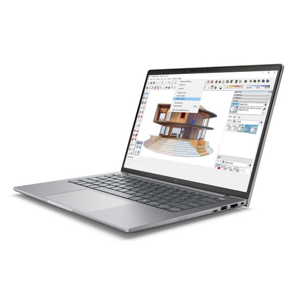 HP ZBook 8 ZB8G1i14 U7 255H 14 64GB/1T PC NL Intel Core Ultra 7 Mobiel werkstation 35,6 cm (14") WQXGA DDR5-SDRAM 1 TB SSD NVIDIA RTX 500 Ada Wi-Fi 7 (802.11be) Windows 11 Pro AI Workstation, AI PC Zilver QWERTY