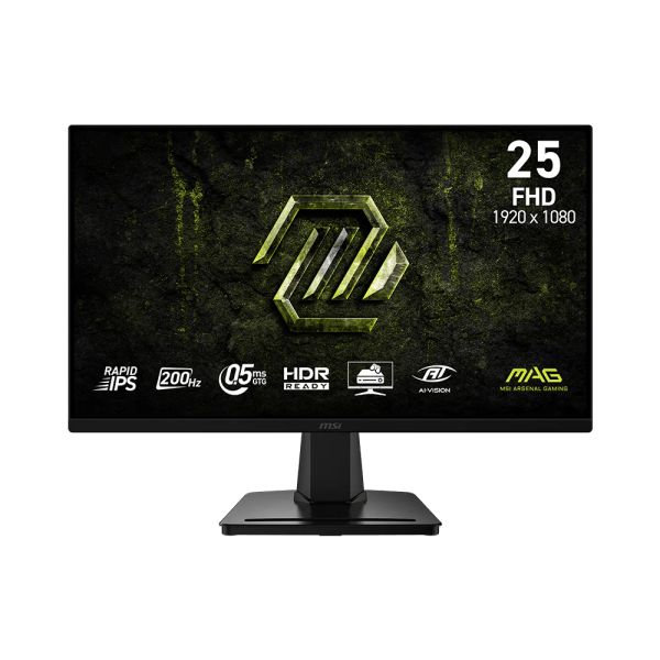 MSI MAG 256F E20 computer monitor 62,2 cm (24.5") 1920 x 1080 Pixels Full HD LCD Zwart (MAG 256F E20)