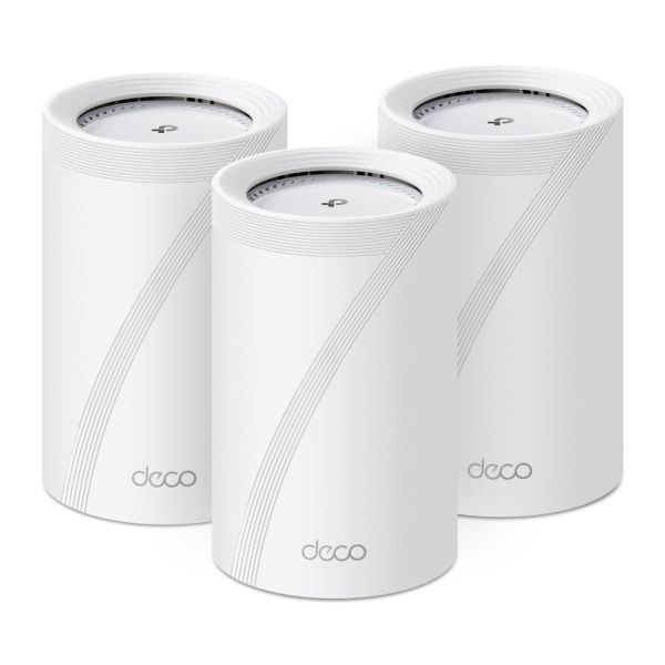 TP-Link Deco BE68 (3-pack) Tri-band (2,4 GHz / 5 GHz / 6 GHz) Wi-Fi 7 (802.11be) Wit Intern (DECO BE68(3-PACK))