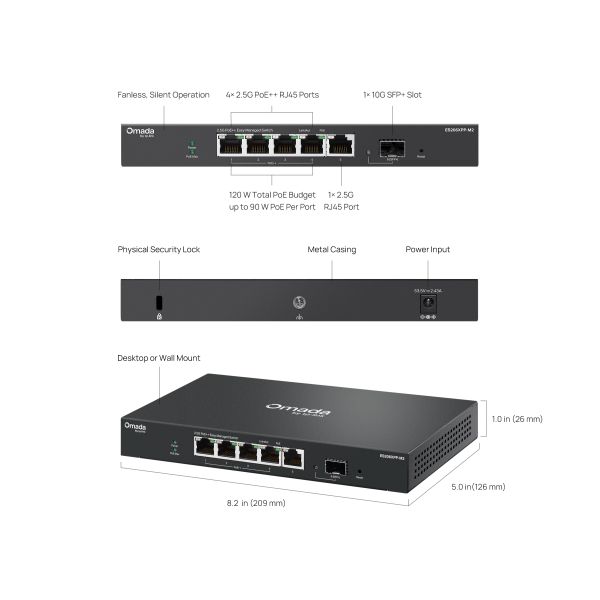 TP-Link ES206XPP-M2 (ES206XPP-M2)