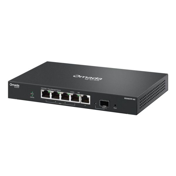 TP-Link ES206XPP-M2 netwerk-switch Managed L2 2.5G Ethernet (100/1000/2500) Power over Ethernet (PoE) Bureaublad-/wandmontage Zwart (ES206XPP-M2) TP-Link ES206XPP-M2 netwerk-switch Managed L2 2.5G Ethernet (100/1000/2500) Power over Ethernet (PoE) Bureaublad-/wandmontage Zwart (ES206XPP-M2)
