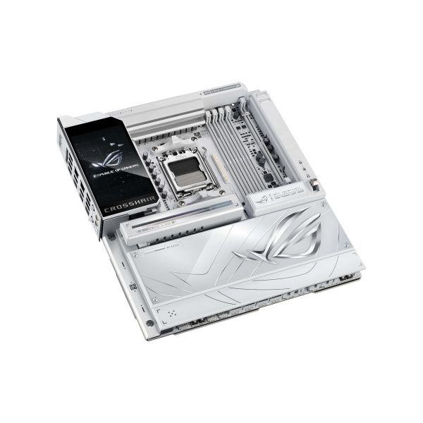 ASUS ROG CROSSHAIR X870E GLACIAL AMD X870E Socket AM5 Verlengd ATX (90MB1NQ0-M0EAY0) ASUS ROG CROSSHAIR X870E GLACIAL AMD X870E Socket AM5 Verlengd ATX (90MB1NQ0-M0EAY0)