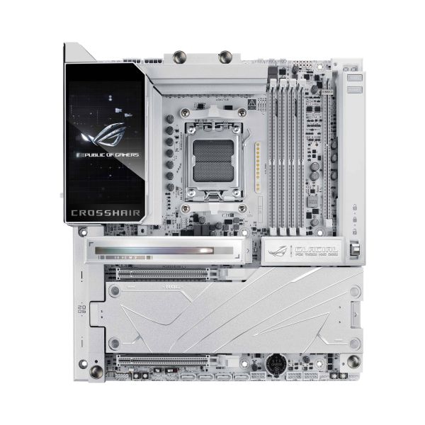 ASUS ROG CROSSHAIR X870E GLACIAL AMD X870E Socket AM5 Verlengd ATX (90MB1NQ0-M0EAY0) ASUS ROG CROSSHAIR X870E GLACIAL AMD X870E Socket AM5 Verlengd ATX (90MB1NQ0-M0EAY0)