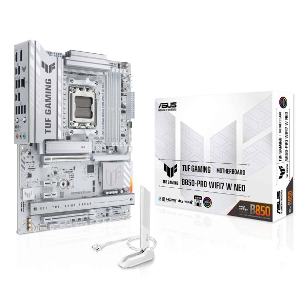 ASUS TUF GAMING B850-PRO WIFI7 W NEO AMD B850 Socket AM5 ATX (90MB1NW0-M0EAY0) ASUS TUF GAMING B850-PRO WIFI7 W NEO AMD B850 Socket AM5 ATX (90MB1NW0-M0EAY0)