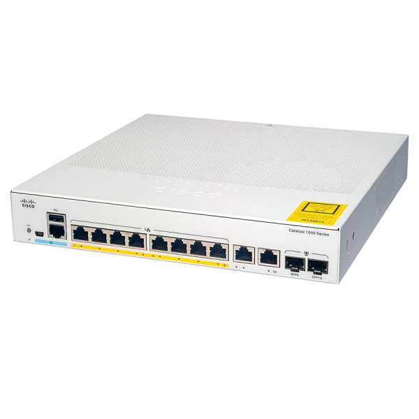 Cisco Refurb/Catalyst1000 8portGE POE Ext PS (C1000-8P-E-2G-L-RF)