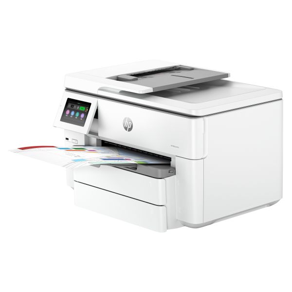 HP OfficeJet Pro 9730e Draadloos All-in-One Kleur Printer, Instant Ink; Dubbelzijdig printen
