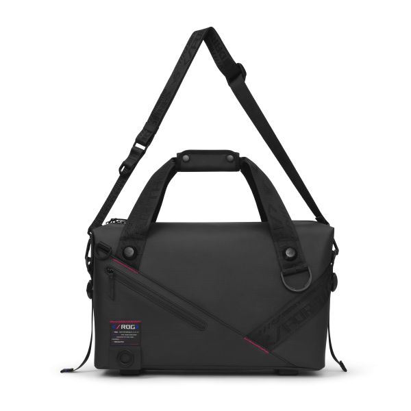 ASUS ROG SLASH Duffle Bag Polyester, Polyurethaan (PU), Thermoplastic polyurethaan (TPU) Zwart Man Handtas (90XB08Q0-BBA000)