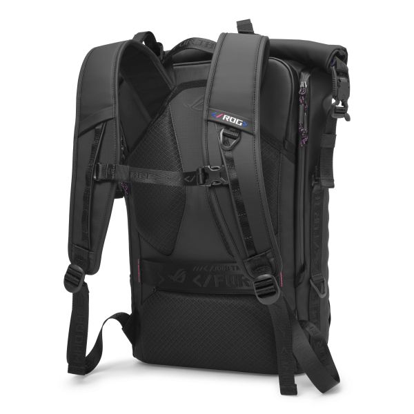 ASUS ROG Slash Backpack 4.0 45,7 cm (18") Rugzak Zwart (90XB09X0-BBP000)