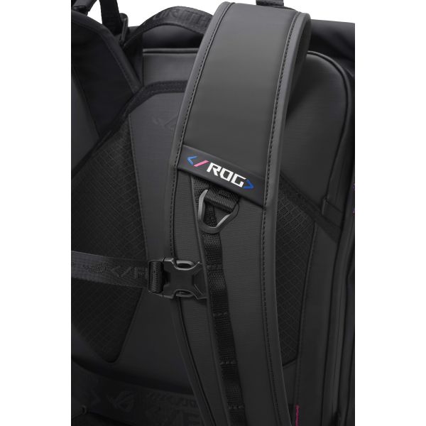 ASUS ROG Slash Backpack 4.0 45,7 cm (18") Rugzak Zwart (90XB09X0-BBP000)