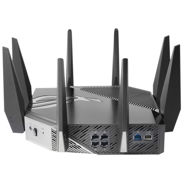 ASUS GT-AXE11000 draadloze router Gigabit Ethernet Tri-band (2,4 GHz / 5 GHz / 6 GHz) Zwart
