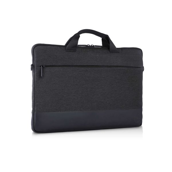 DELL PF-SL-BK-4-17 laptoptas 35,6 cm (14") Opbergmap/sleeve Zwart, Grijs (PF-SL-BK-4-17)