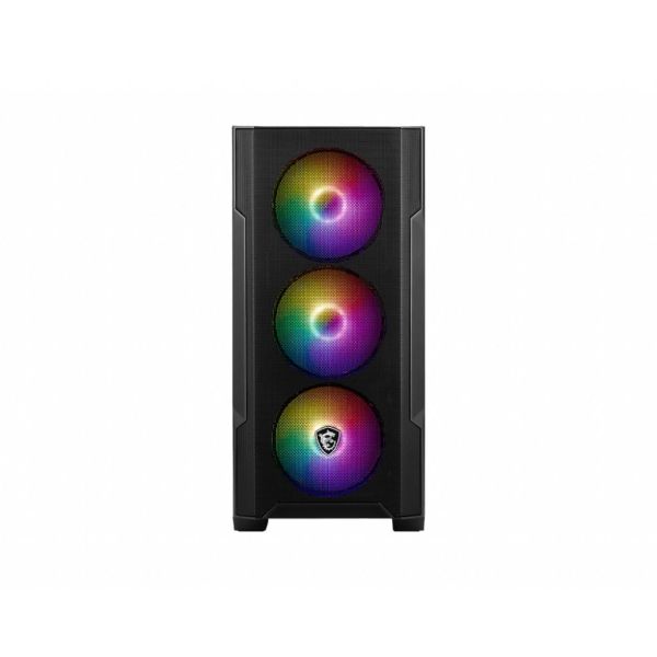 MSI MAG Forge M100A Micro Tower Zwart, Transparant (MAG FORGE M100A) MSI MAG Forge M100A Micro Tower Zwart, Transparant (MAG FORGE M100A)
