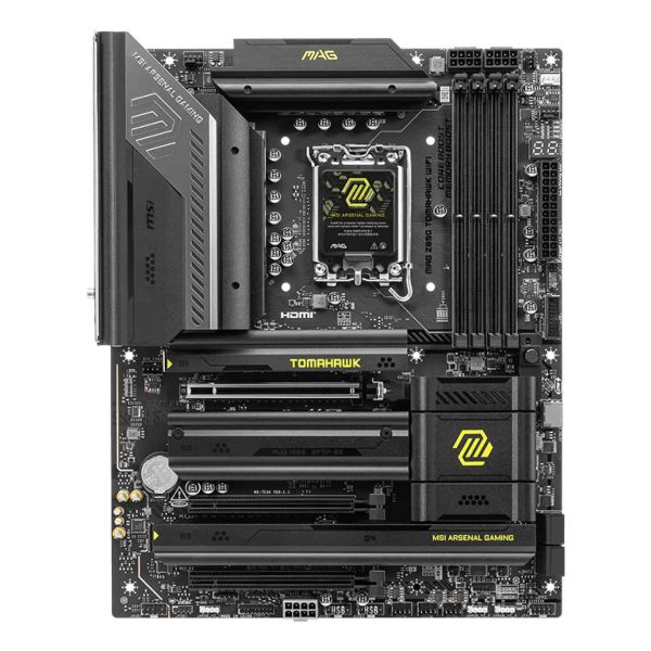 MSI MAG Z890 TOMAHAWK WIFI moederbord Intel Z890 LGA 1851 (Socket V1) ATX (MAG Z890 TOMAHAWK WIFI) MSI MAG Z890 TOMAHAWK WIFI moederbord Intel Z890 LGA 1851 (Socket V1) ATX (MAG Z890 TOMAHAWK WIFI)