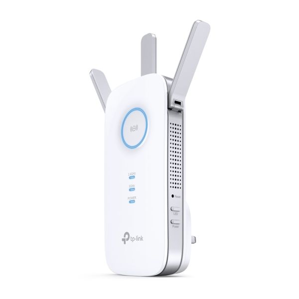 TP-Link RE550 netwerkextender Netwerkzender & -ontvanger Wit 10, 100, 1000 Mbit/s (RE550(EU))
