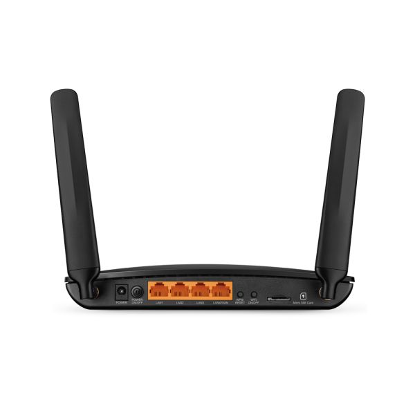 TP-Link TL-MR6400 draadloze router Fast Ethernet Single-band (2.4 GHz) 4G Zwart