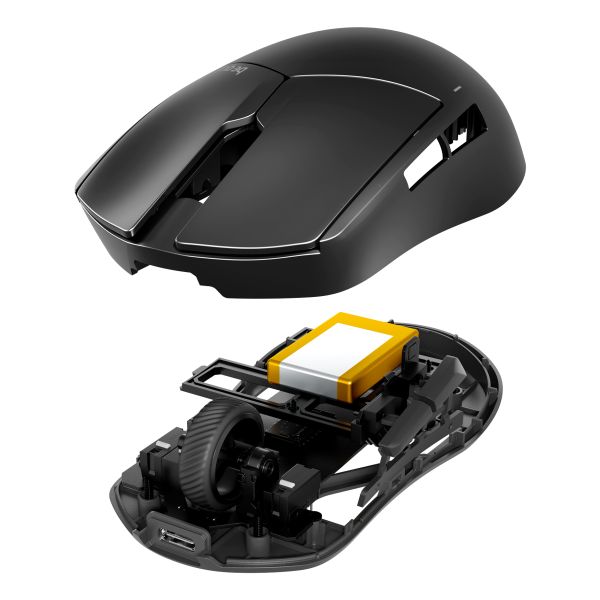 be quiet! Dark Perk Sym muis Gamen Rechtshandig RF Wireless + USB Type-C Optisch 32000 DPI (BM008) be quiet! Dark Perk Sym muis Gamen Rechtshandig RF Wireless + USB Type-C Optisch 32000 DPI (BM008)