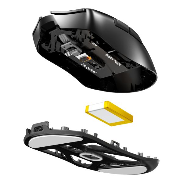 be quiet! Dark Perk Sym muis Gamen Rechtshandig RF Wireless + USB Type-C Optisch 32000 DPI (BM008) be quiet! Dark Perk Sym muis Gamen Rechtshandig RF Wireless + USB Type-C Optisch 32000 DPI (BM008)